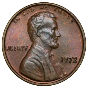1972 Doubled Die Obverse/DDO Lincoln Cent - FS-101 (033.3) - Choice Brown Uncirculated