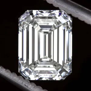 2ct GIA CERTIFIED G VS1 EMERALD CUT DIAMOND NATURAL ENGAGEMENT 1.91ct STEP CUT