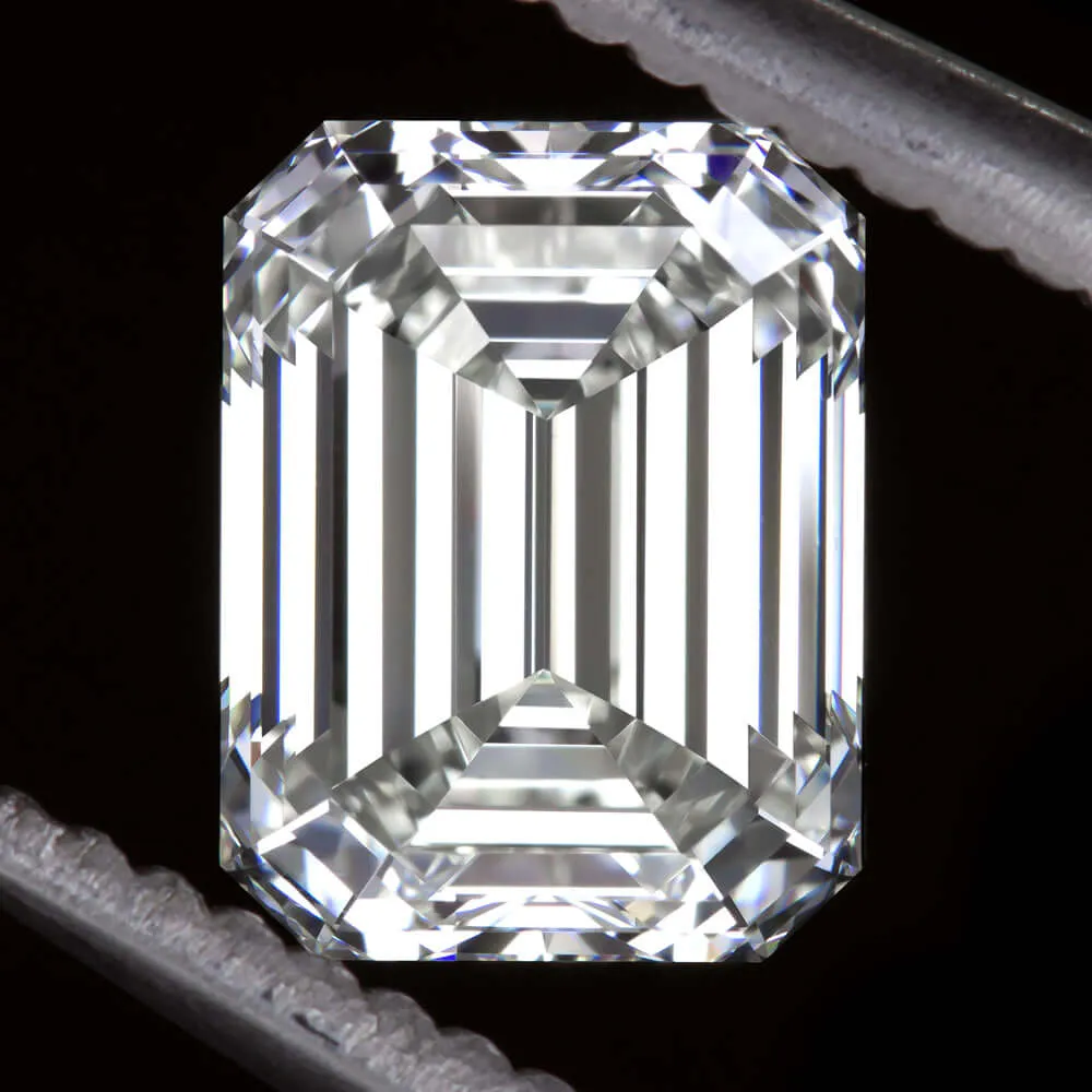 2ct GIA CERTIFIED G VS1 EMERALD CUT DIAMOND NATURAL ENGAGEMENT 1.91ct STEP CUT