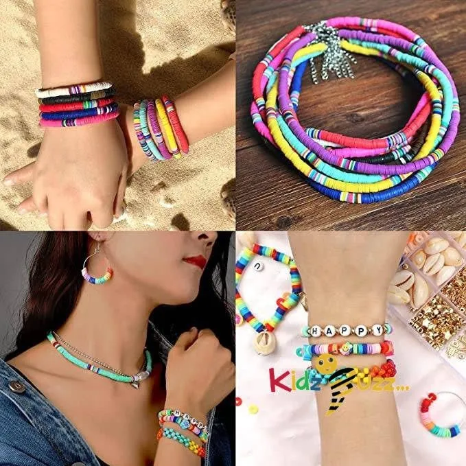 4132 Pcs Alphabet & Clay Beads