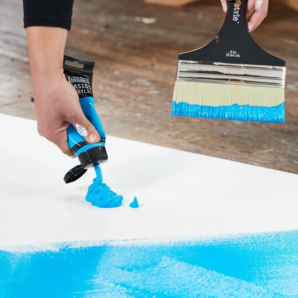 Basics Acrylic Color - Cerulean Blue Hue