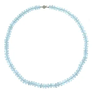 Beaded Aquamarine Necklace