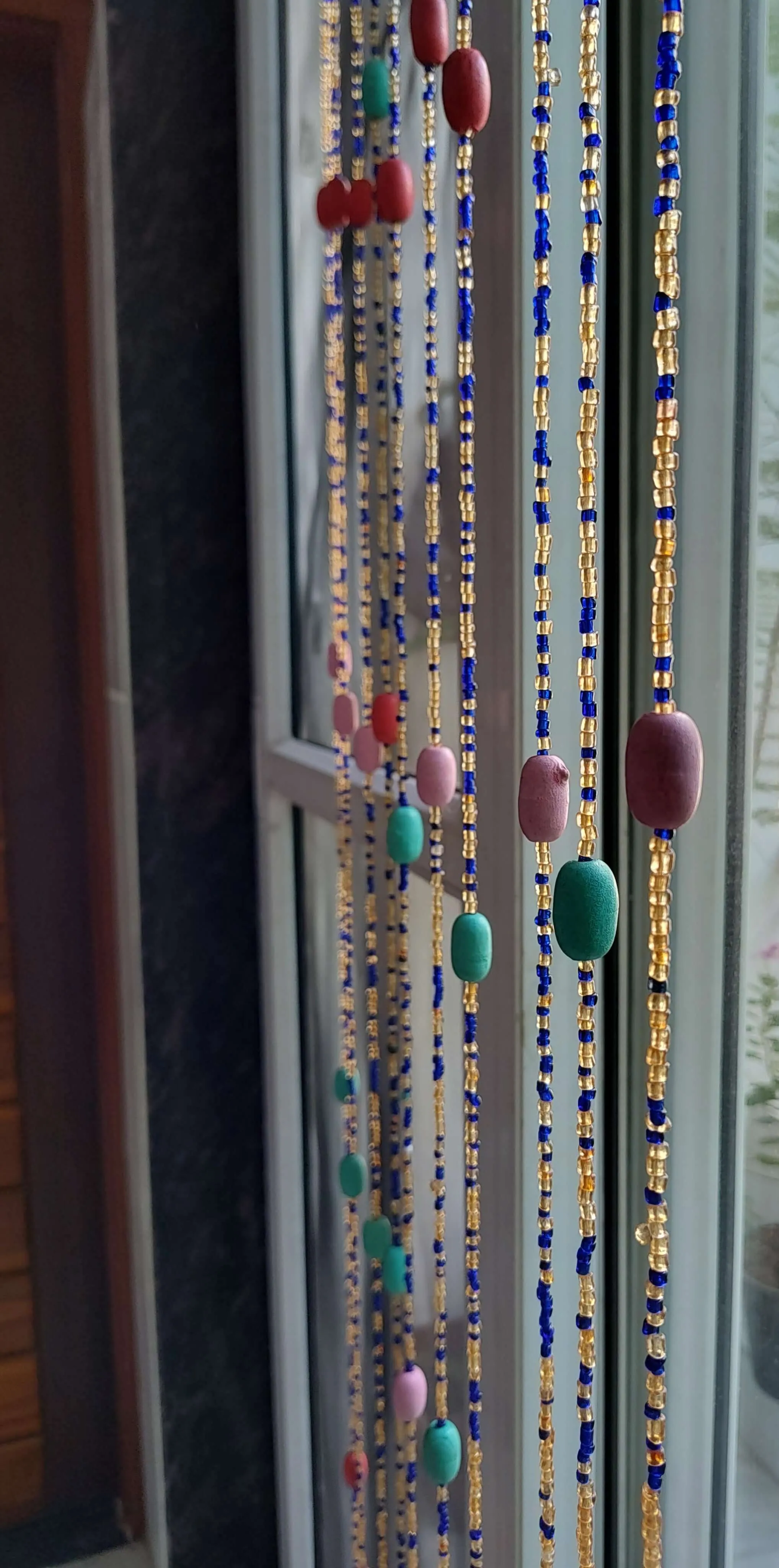 Bohemian Glass Beaded Curtain