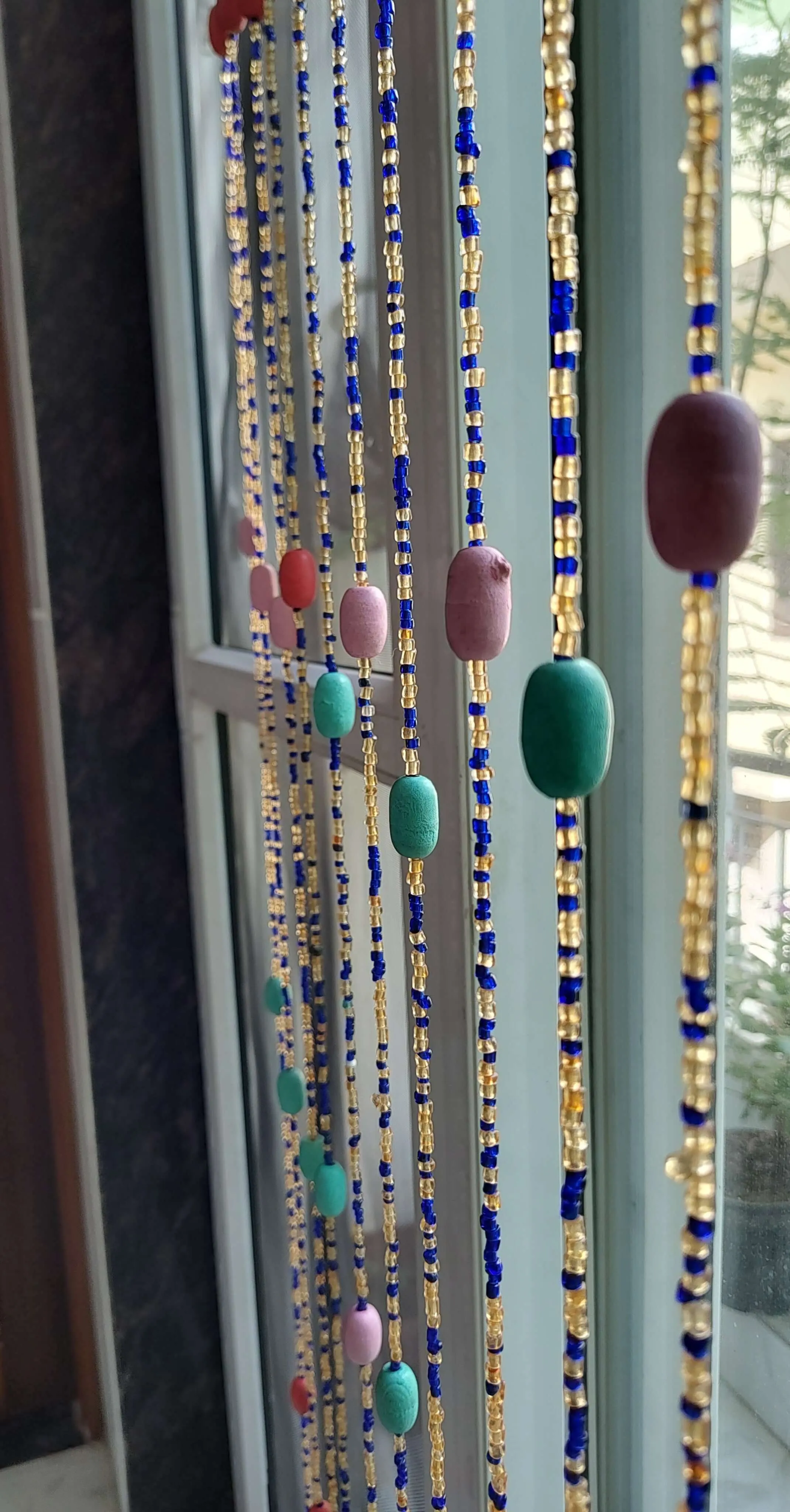 Bohemian Glass Beaded Curtain