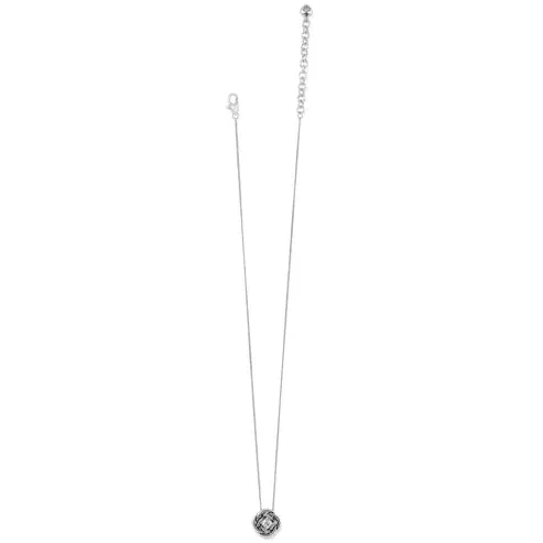 Brighton | Interlok Shine Necklace in Silver Tone
