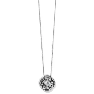 Brighton | Interlok Shine Necklace in Silver Tone