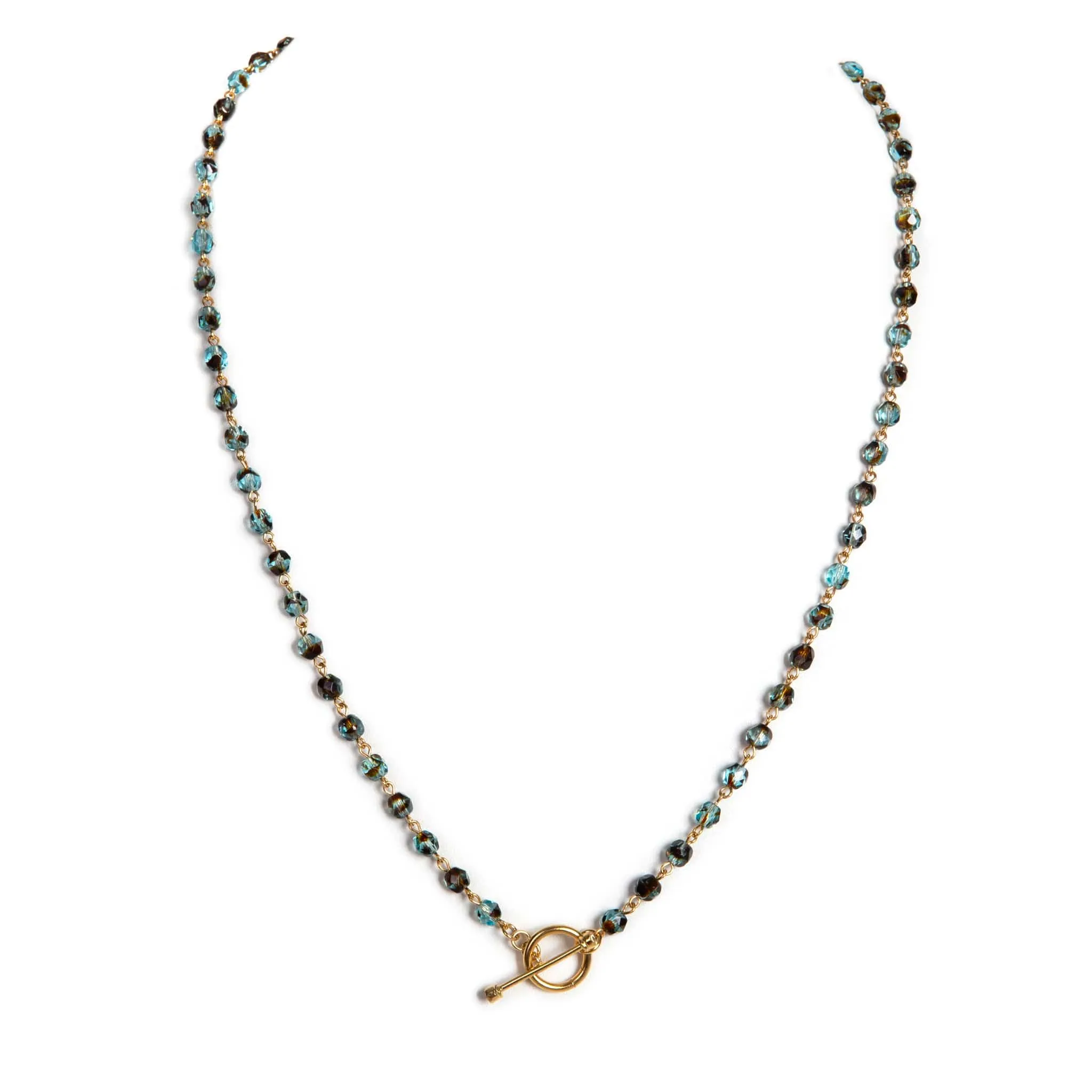 Delfina - 6mm Crystal Blue Tortoise
