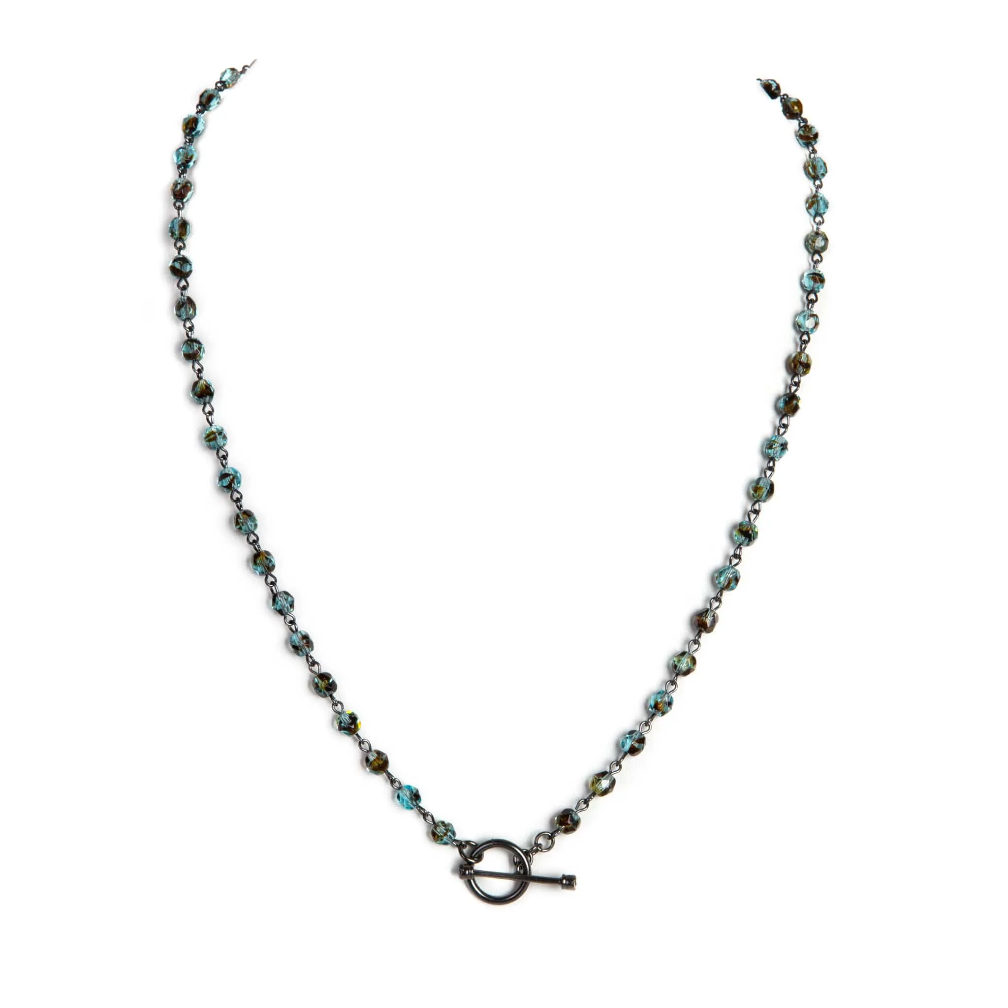 Delfina - 6mm Crystal Blue Tortoise