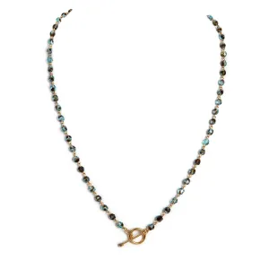 Delfina - 6mm Crystal Blue Tortoise