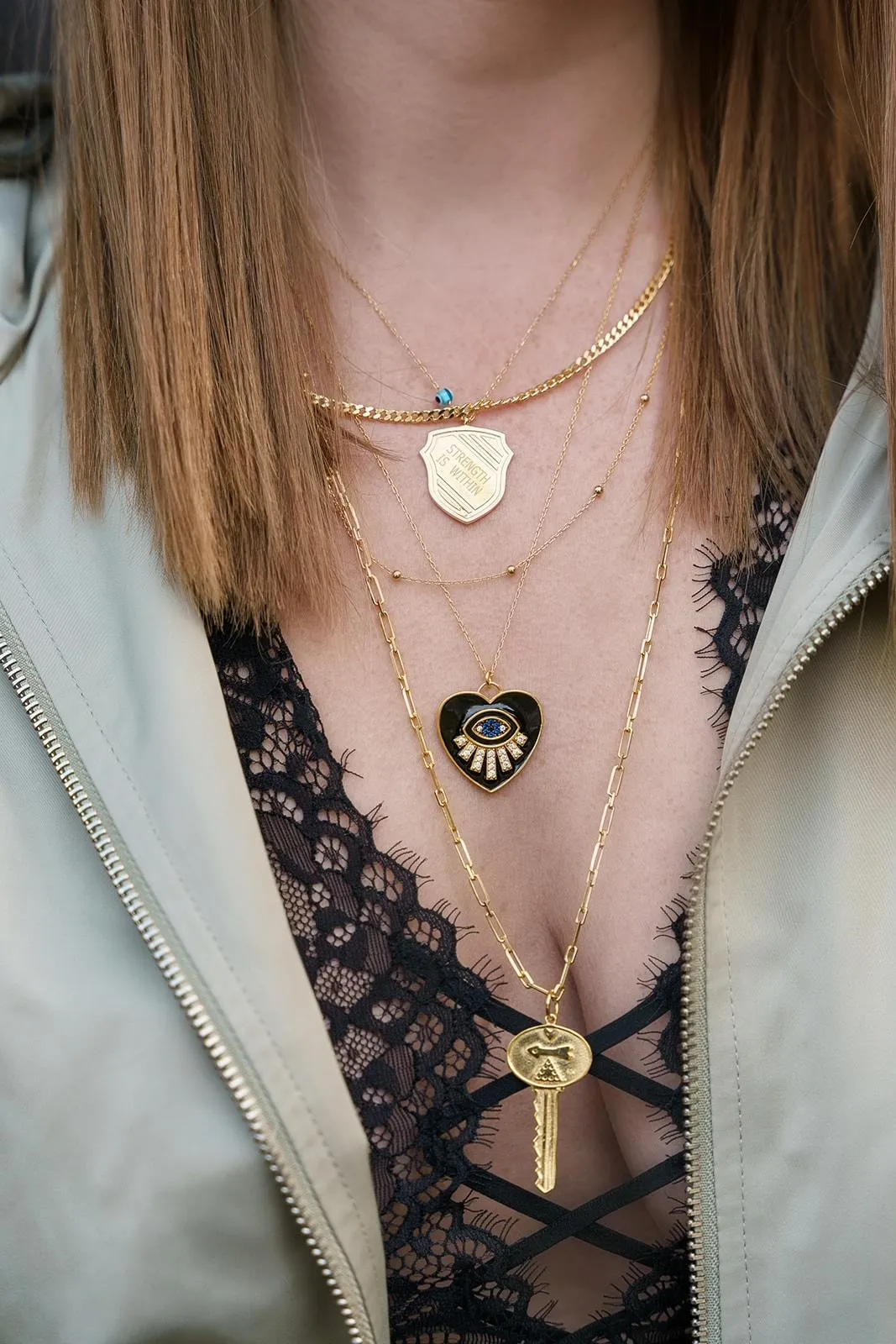 Divine Guidance Key Necklace