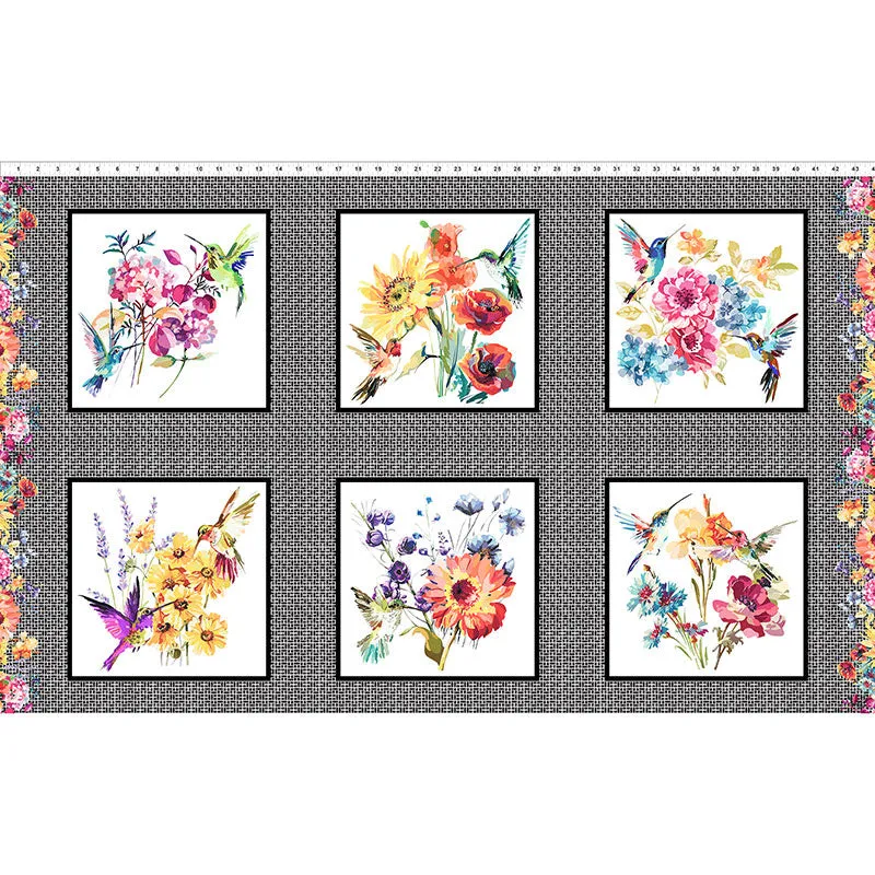 Hummingbird Lane - Block Multi Panel