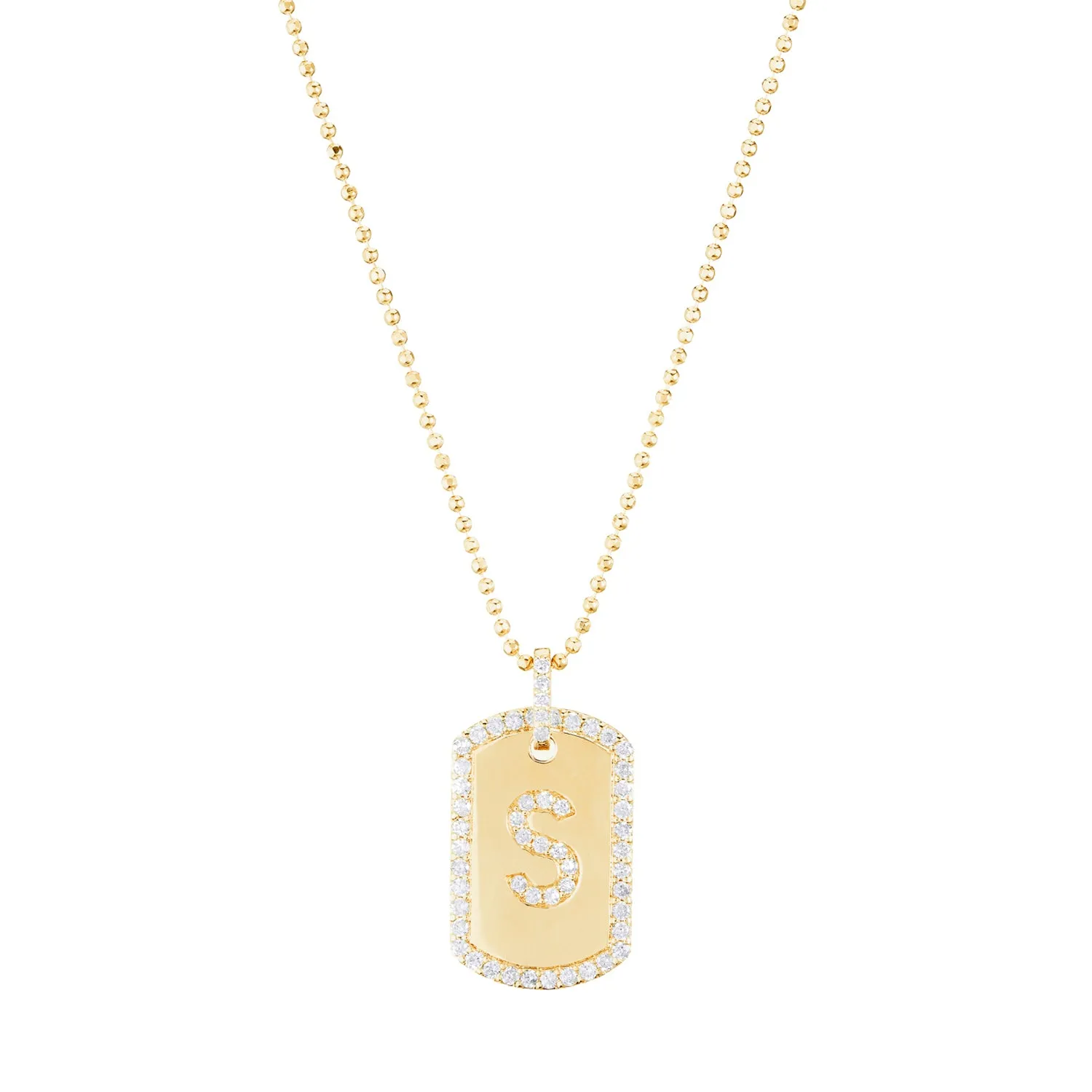 Initial Dog Tag