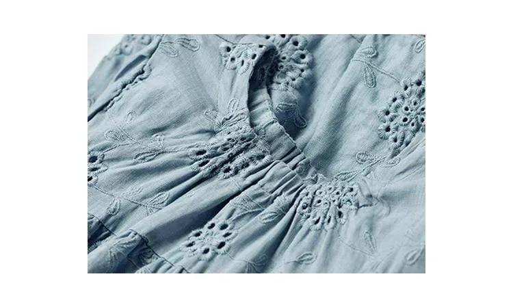 Literature Embroidered Long Sleeve Shirt