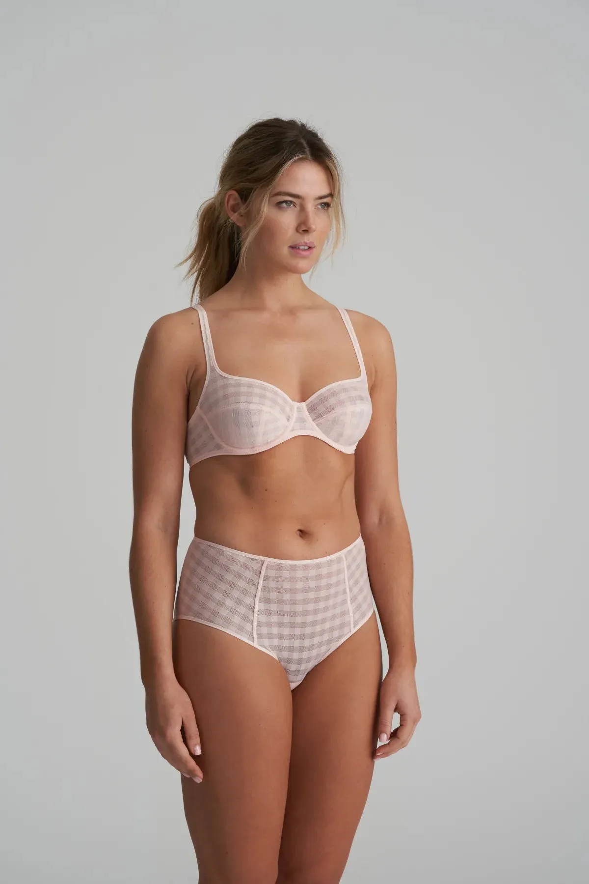 Marie Jo Jereme Full Brief in Glossy Pink