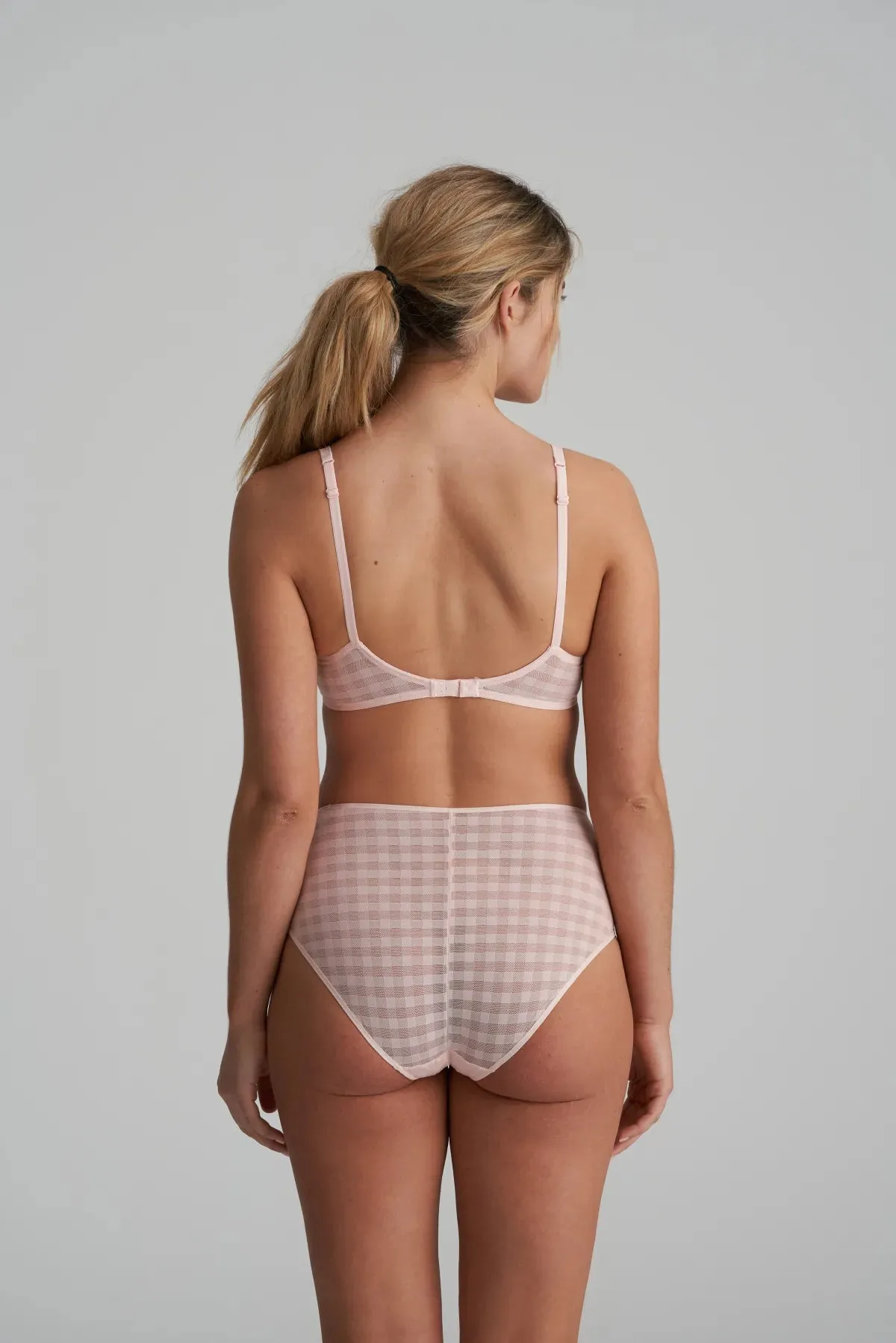 Marie Jo Jereme Full Brief in Glossy Pink