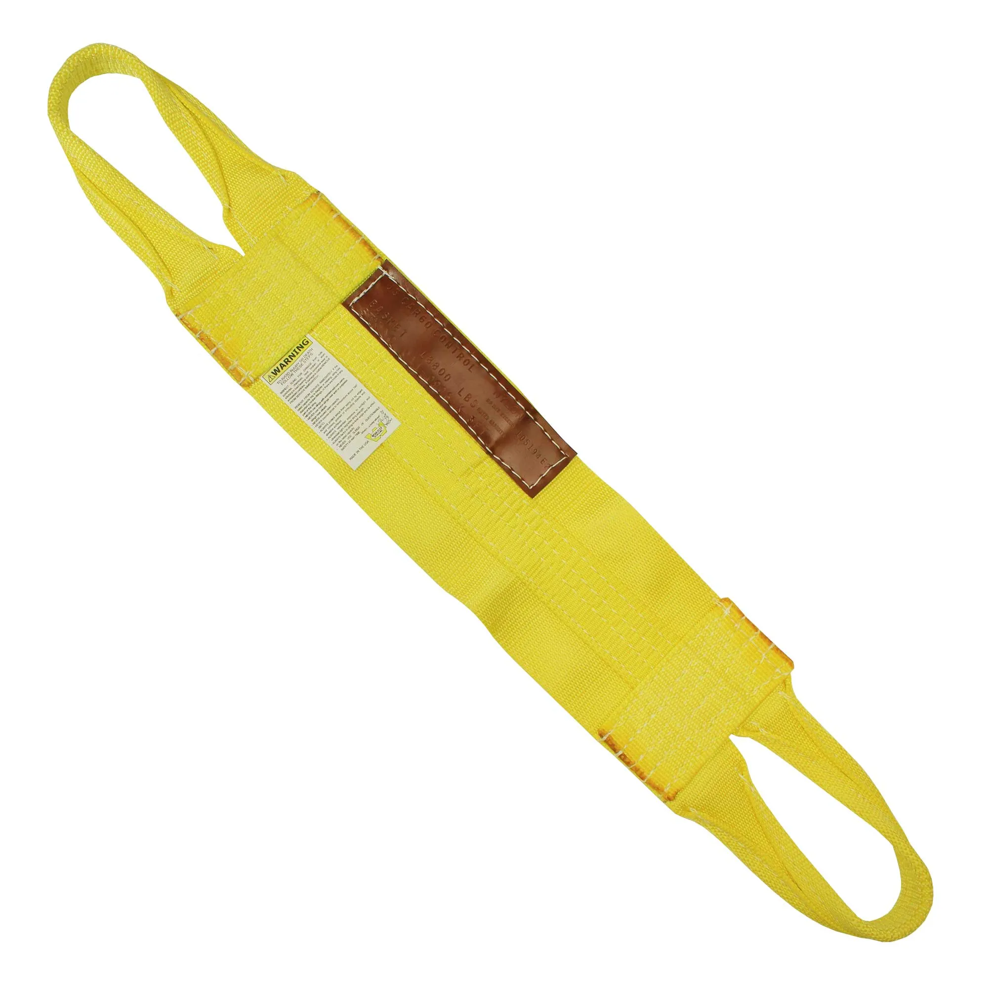 Nylon Lifting Sling - Continuous Eye Wide - 6" x  4' - 2-ply