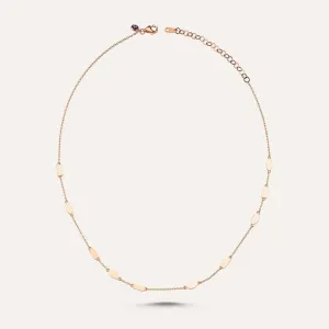 Plain Mixed Geometric Necklace