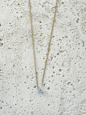 Polly Necklace in Sky