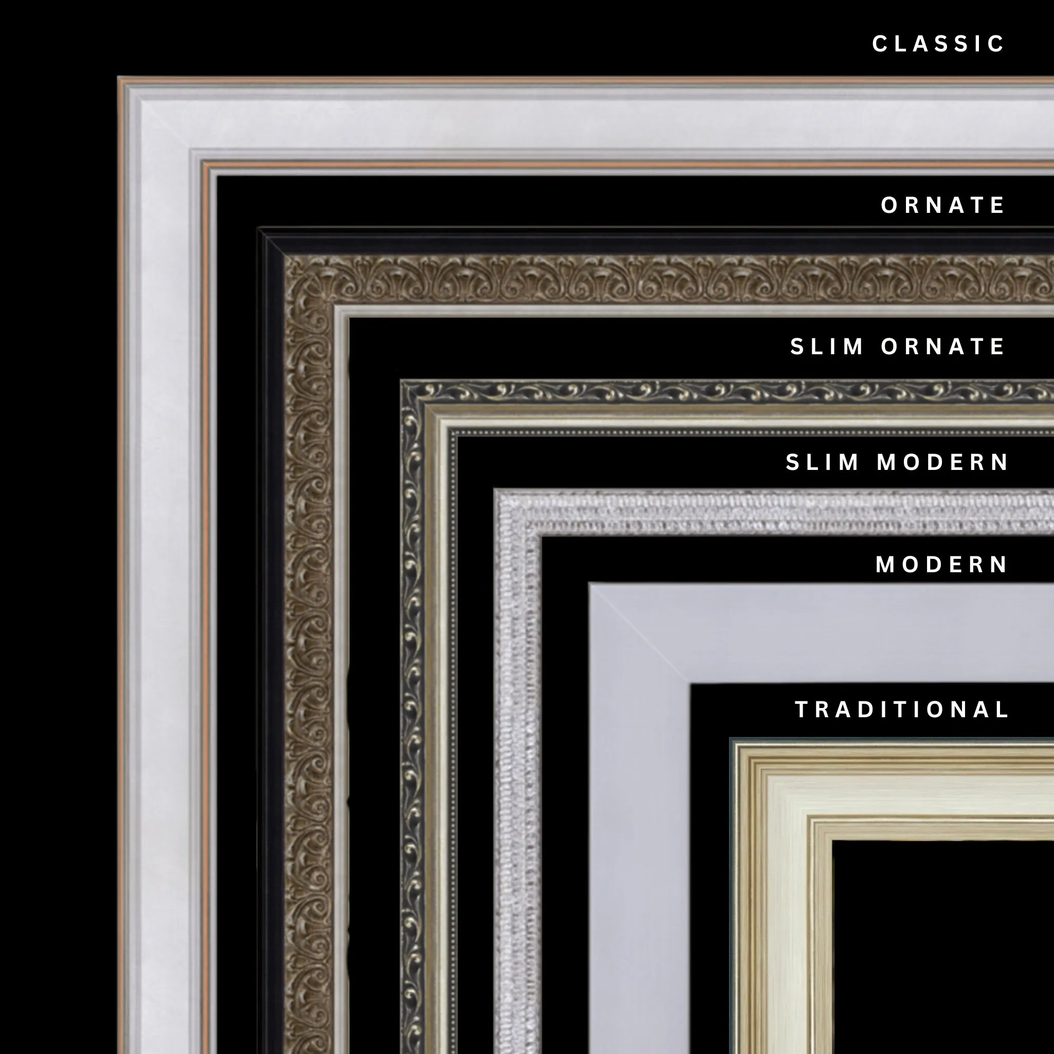 Silver 25x32 Picture Frame Ornate Traditional Classic Antique