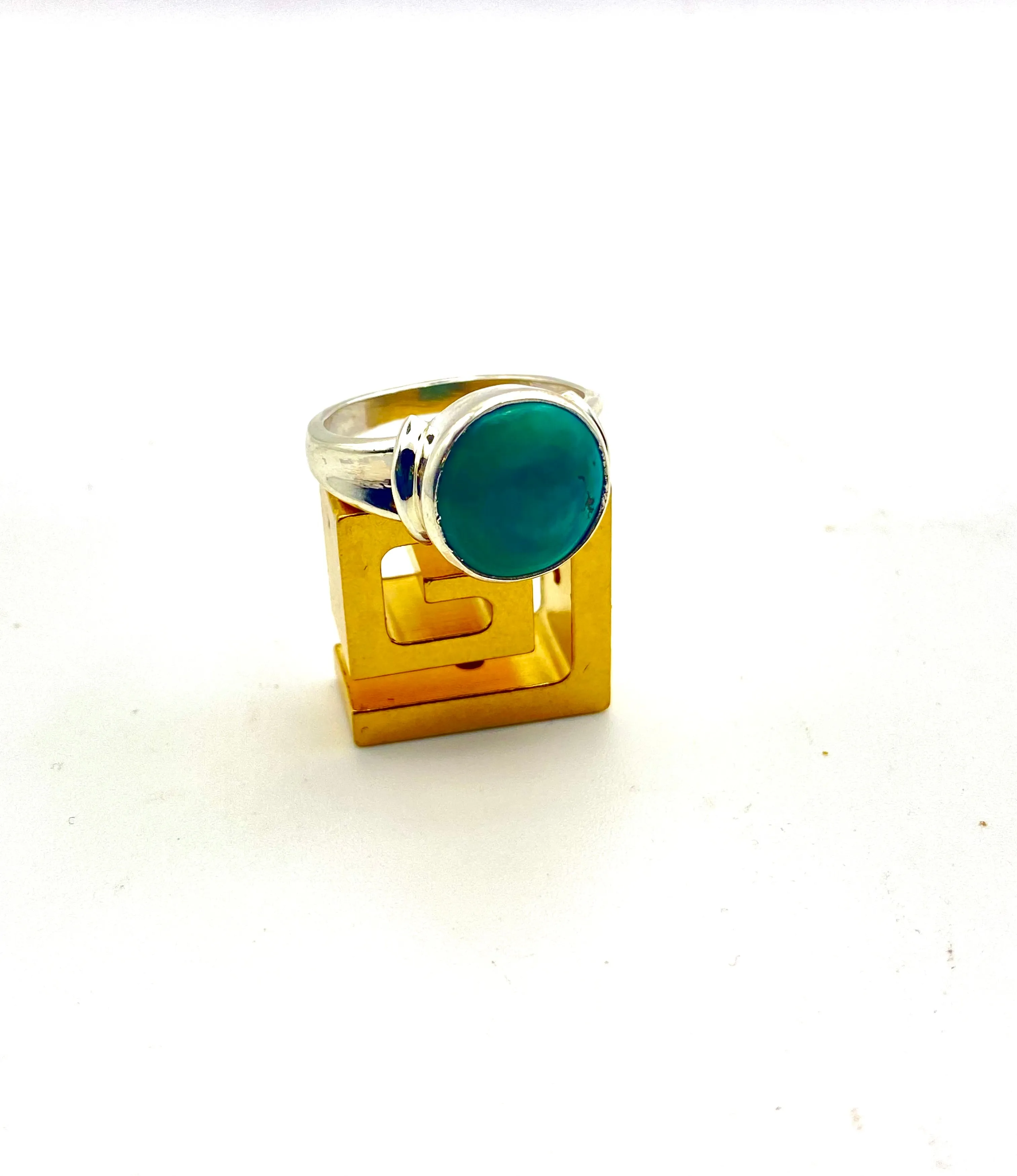 Turquoise Round Ring