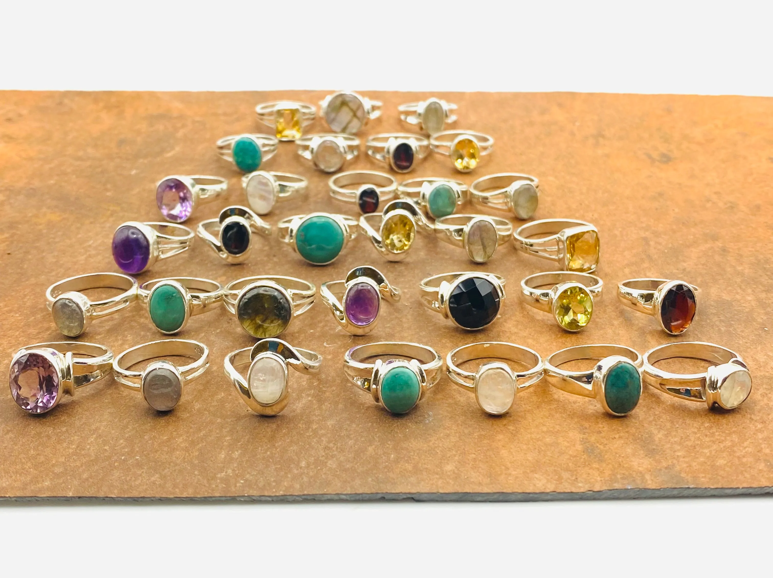 Turquoise Round Ring